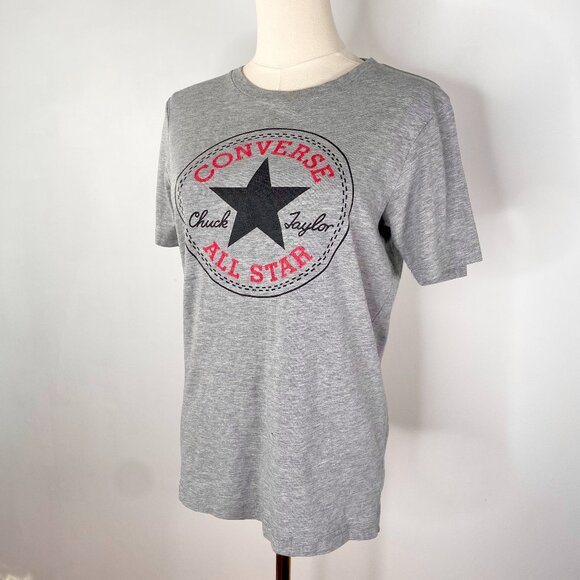 Converse All Star - Grey Graphic T-Shirt - Picture 7 of 7